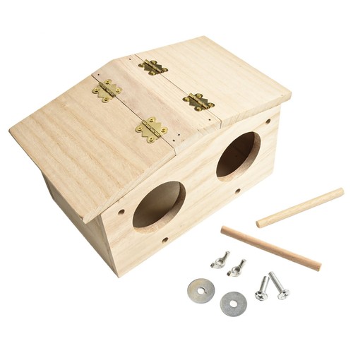 Maison oiseaux bois - oiseaux, cage